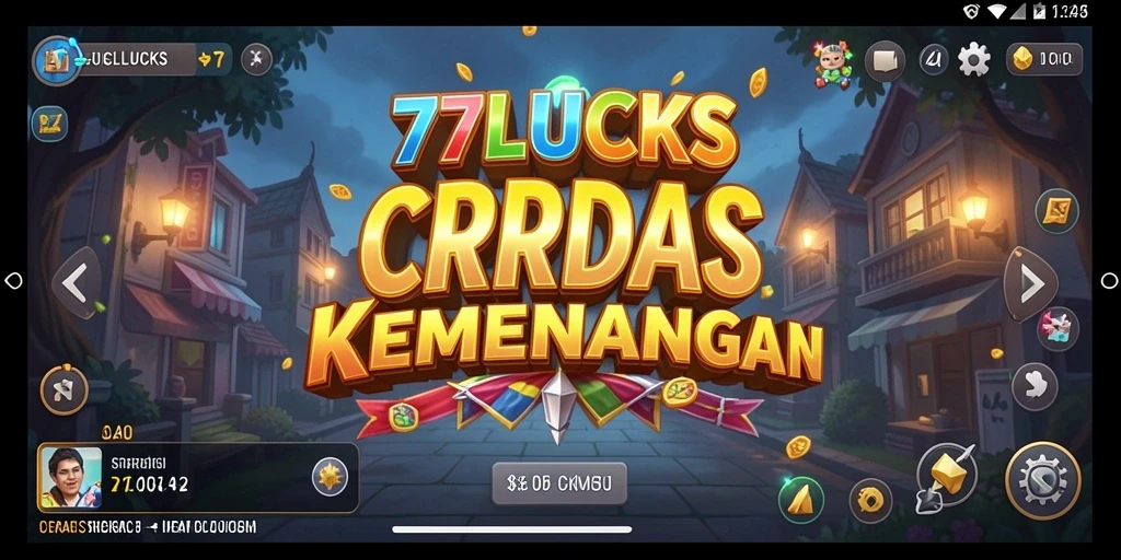 Tampilan gameplay 77LUCKS yang menegangkan dan penuh strategi.