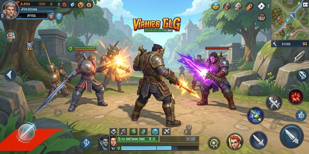 Tampilan gameplay seru dari API66 dengan elemen strategi yang mendalam.