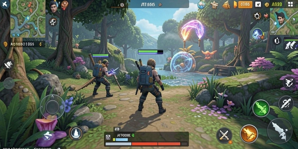Tampilan gameplay AT866 yang menarik dan interaktif.