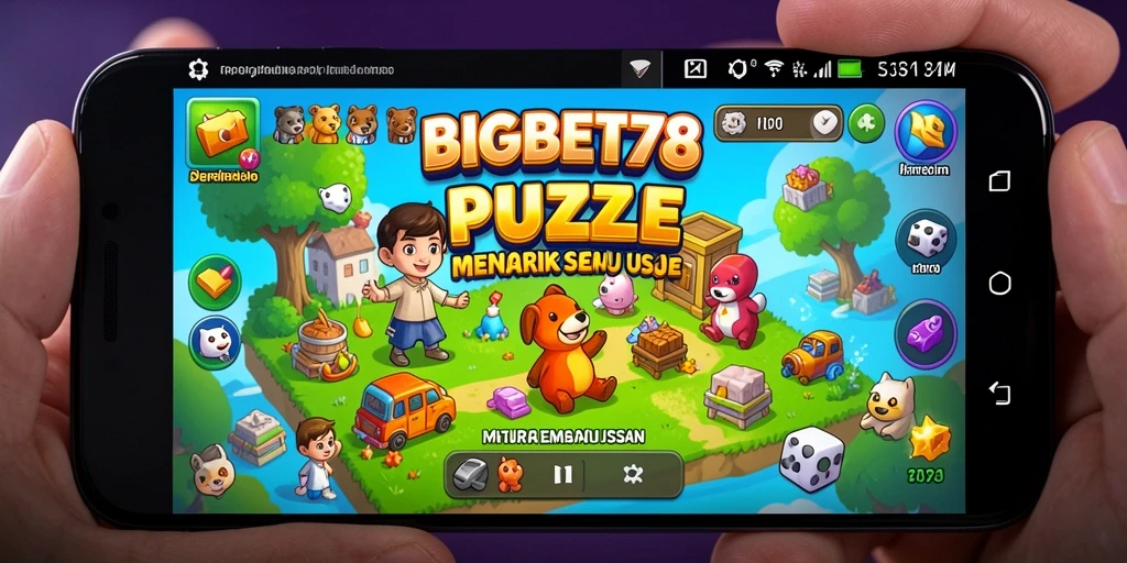 Tampilan gameplay <strong>BIGBET78</strong> yang penuh tantangan puzzle.