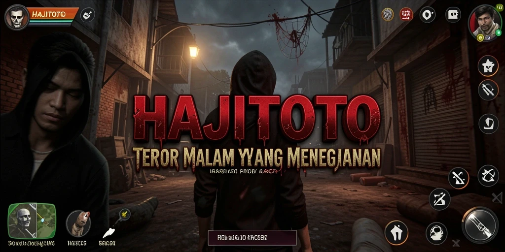 Screenshot dari gameplay menegangkan di HAJITOTO.