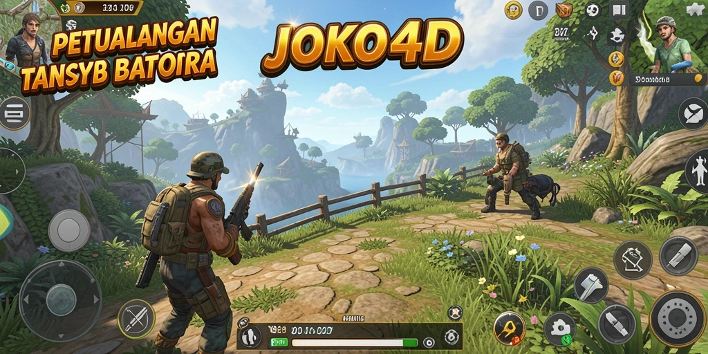 Tampilan gameplay <strong>JOKO4D</strong> yang menakjubkan dan mendebarkan.