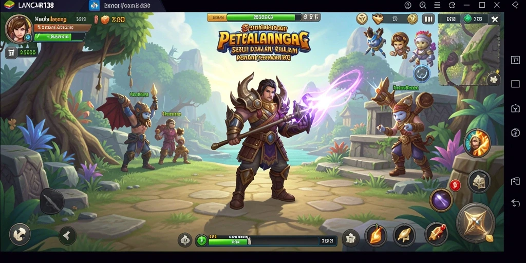 Tangkapan layar dari gameplay <strong>LANCAR138</strong> yang menggembirakan dan penuh aksi.