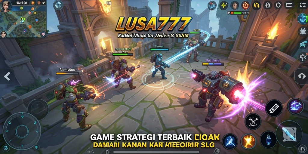 Screenshot gameplay LUSA777 menunjukkan strategi dan interaksi sosial yang mendalam.