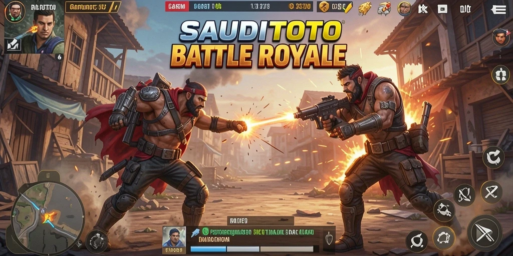 Gameplay SAUDITOTO menampilkan pertempuran seru dan strategi cerdas.