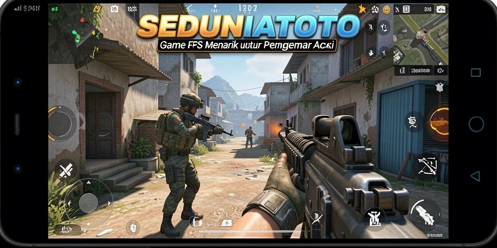 Screenshot gameplay SEDUNIATOTO menampilkan aksi pertempuran mendebarkan.