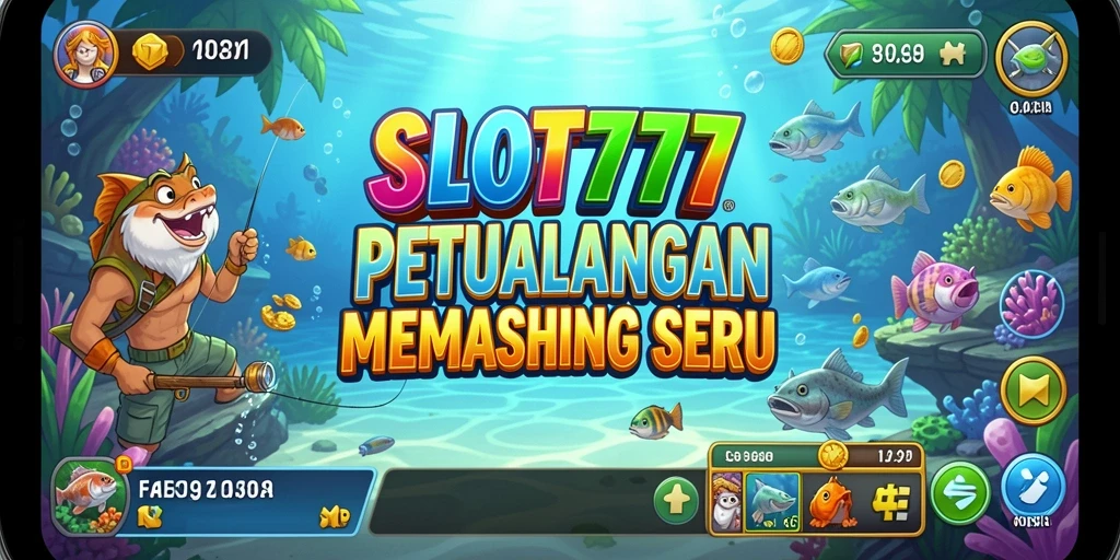 Gameplay SLOT777 yang mendebarkan saat memancing dengan teman-teman.