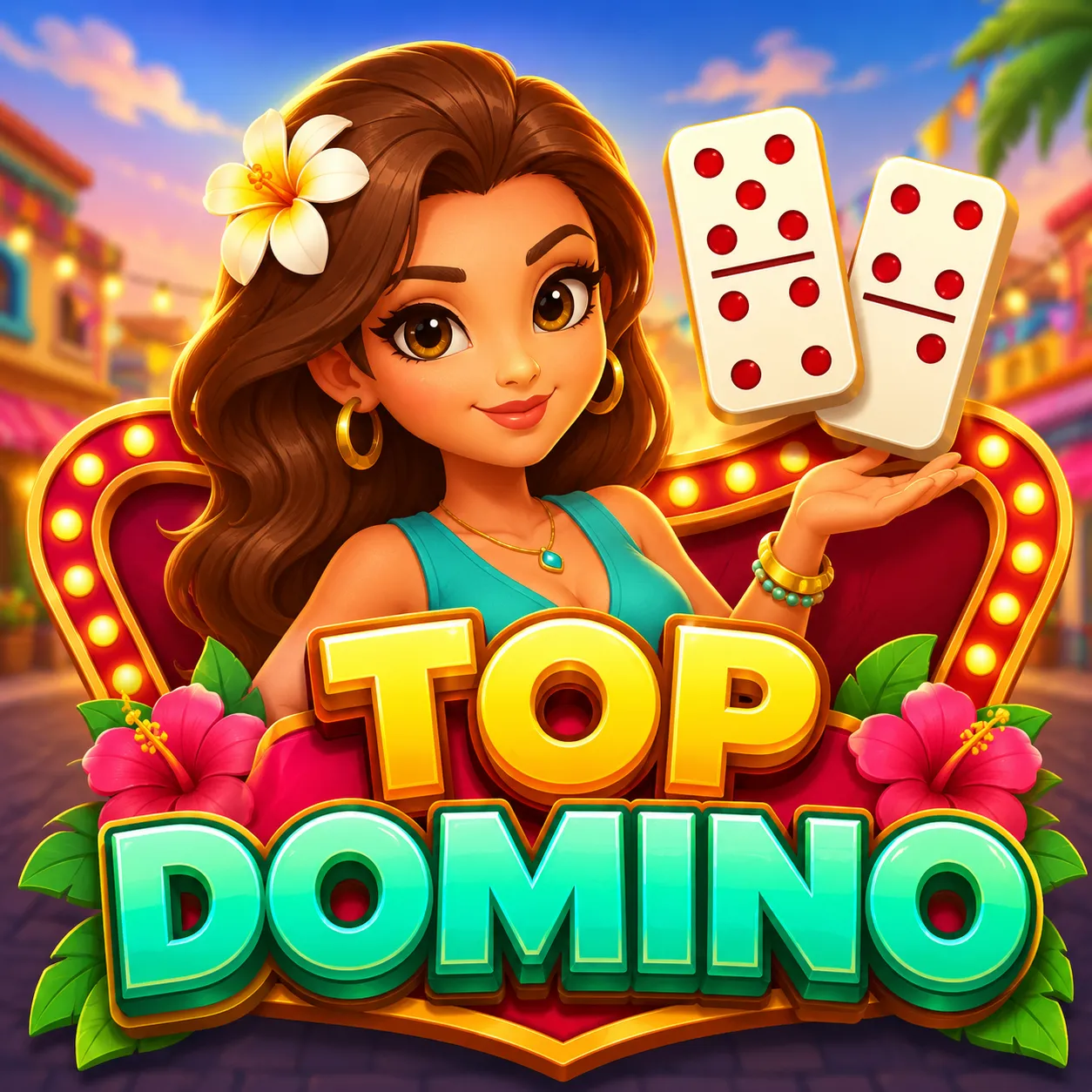 TOPDOMINO - Permainan Seru Berbasis Match-3