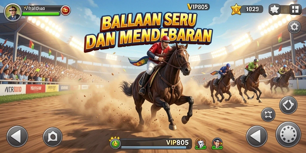 Tampilan gameplay Racing yang mendebarkan di <strong>VIP805</strong>